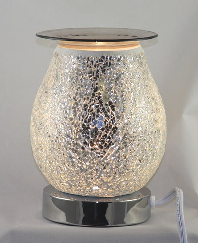 Gift Set Touch Electric Oil Burner - Prism Glass Clusters