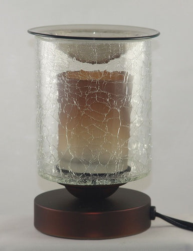 Crackled Glass Touch Warmer